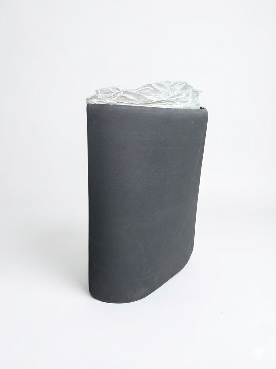 Roll of NBR Rubber Sheet standing upright